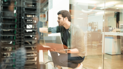 What do servers do to improve a small business’s productivity and security?