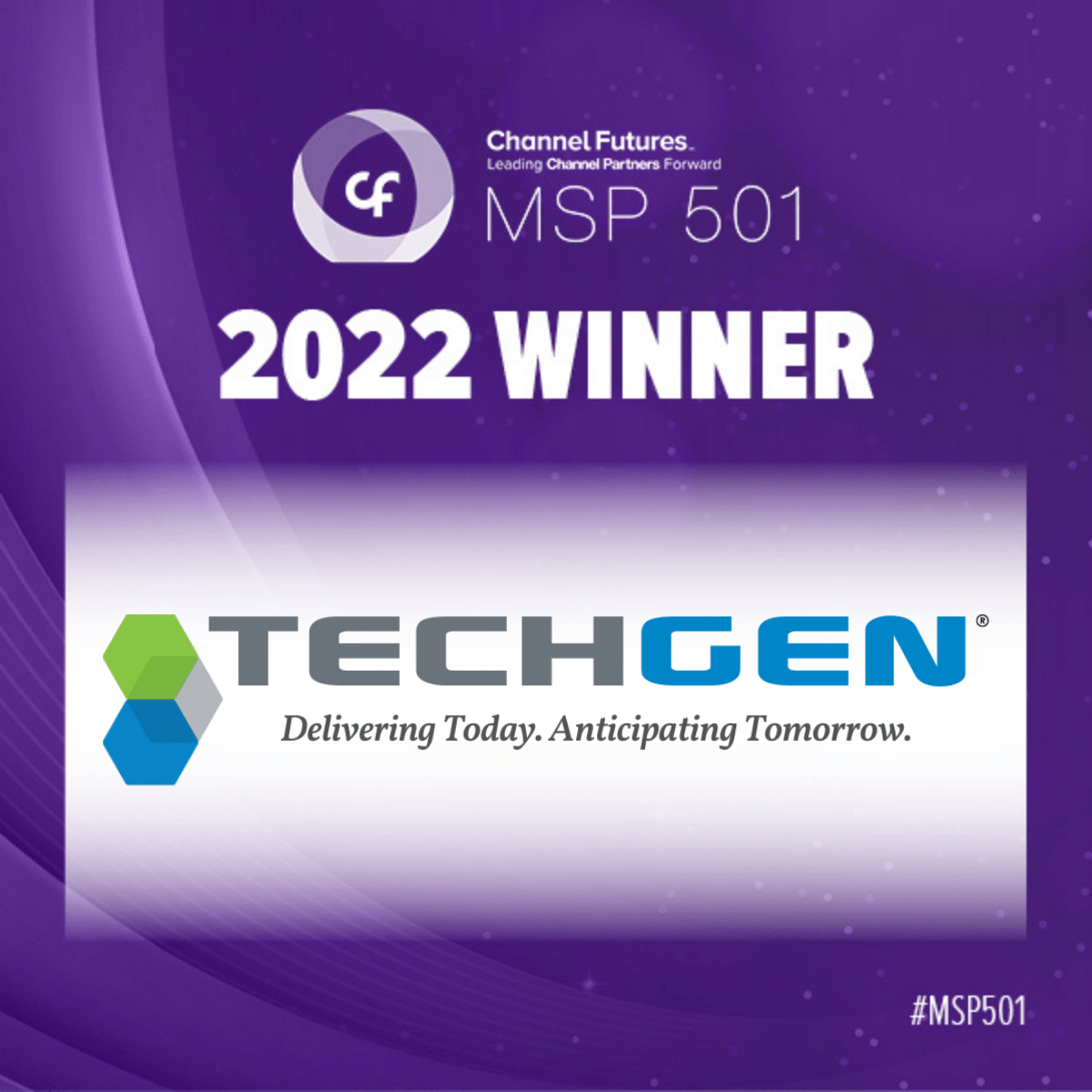TechGen 2022 MSP 501 Winner