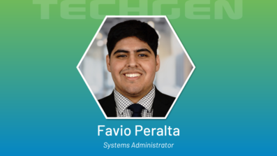 Welcome to the TechGen team Favio Peralta